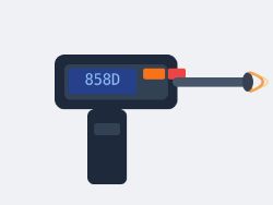 Pistolet à air chaud