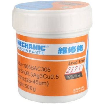 MECHANIC ROHS high-temperature Lead-Free solder paste 906SAC305