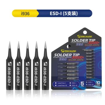 Mechanic superb anti- static soldering iron tip i936