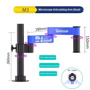 MECHANIC Microscope Universal Robotic Arm M3