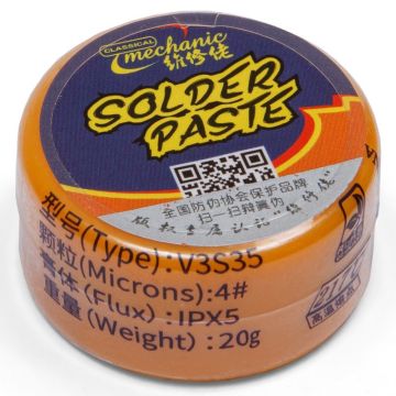 MECHANIC ROHS high-temperature Lead-Free solder paste V3S35