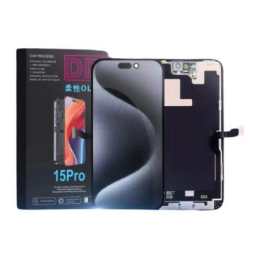 Ecran iPhone 15 Pro DD Soft OLED (Compatible transfert IC)