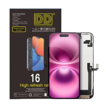 Ecran iPhone 16 DD Soft OLED (Compatible transfert IC)