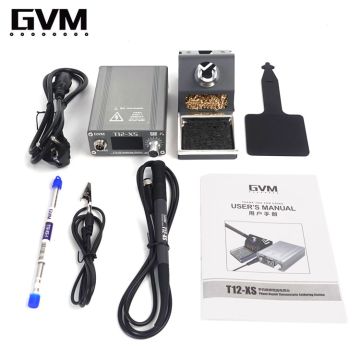 GVM T12-XS mobile phone repair constant temperature welding station