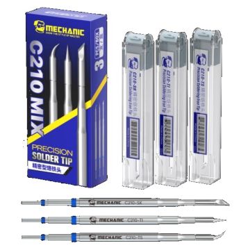 MECHANIC Precision Soldering Iron Tip C210-TI