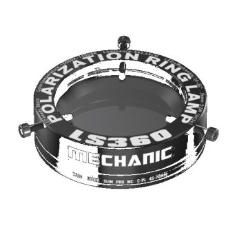 Mechanic polarized ring light source LS360