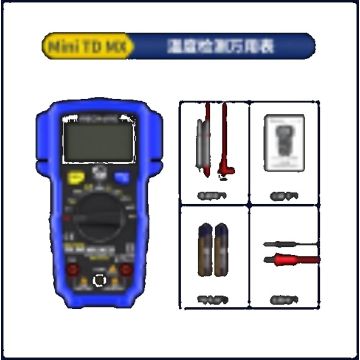 Mini Mechanic Mini Temperature Detection Multimeter MiniTD MX