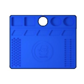 Magnetic high temperature resistant maintenance mat V73