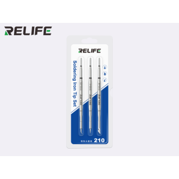 RELIFE 210 Soldering Iron Tip Set（I/S/K）