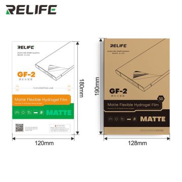 RELIFE GF-2 Matte Flexible Hydrogel Film — Boîte 50 pcs