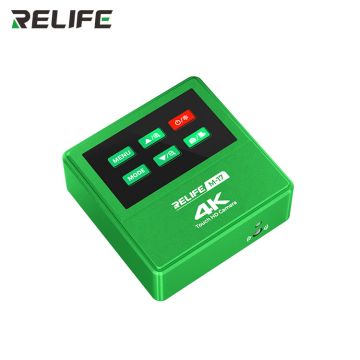 RELIFE M-17 — Caméra HD 4K à commande tactile / Gris argenté