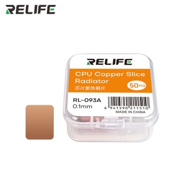 RELIFE RL-093A Chip heat sink copper sheet/0.1MM