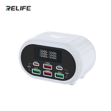 RELIFE RL-309U Smart 6-port charger/Silvery