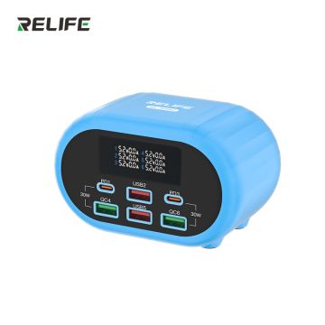 RELIFE RL-309U Smart 6-port charger/Blue