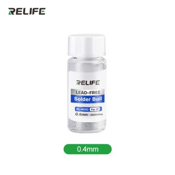 RELIFE RL-403C Lead-free hardcover solder balls /0.4MM（25000 Pieces）