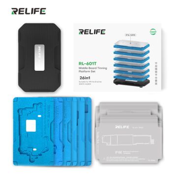 RELIFE RL-601T 26-in-1 Mid-Tier Motherboard Repair Fixture Set