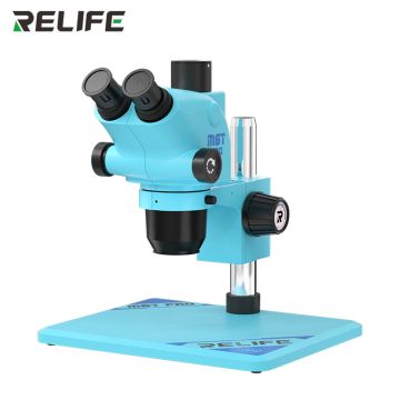 RELIFE RL-M6T Pro-B11 trinocular microscope/with 0.5CTV interface/blue