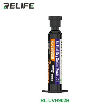 RELIFE RL-UVH902B 3S quick dry solder mask black