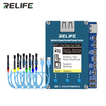 RELIFE XA2 Pro battery efficiency popup tester