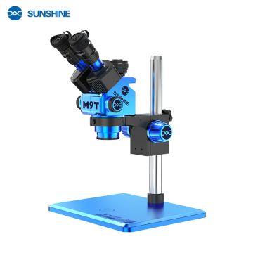 SUNSHINE M9T-B11 trinocular stereo microscope / Sunshine Blue
