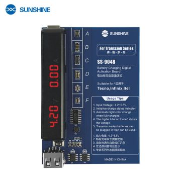 SUNSHINE SS-904B Transsion series battery charging digital display activation board