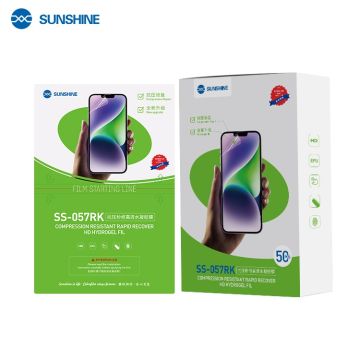 SUNSHINE SS-057EK Anti-Stress Quick Recovery Matte Hydrogel Film — Boîte 50 pcs