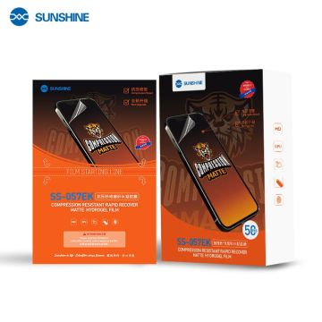 SUNSHINE SS-075S Matte Anti-Peeping Hydrogel Film — Boîte 50 pcs