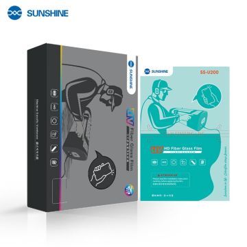 SUNSHINE SS-U300 UV High-Definition Fiber Glass Protective Film / Includes Light Box — Boîte 25 pcs